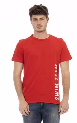 Bikkembergs Red Cotton T-Shirt