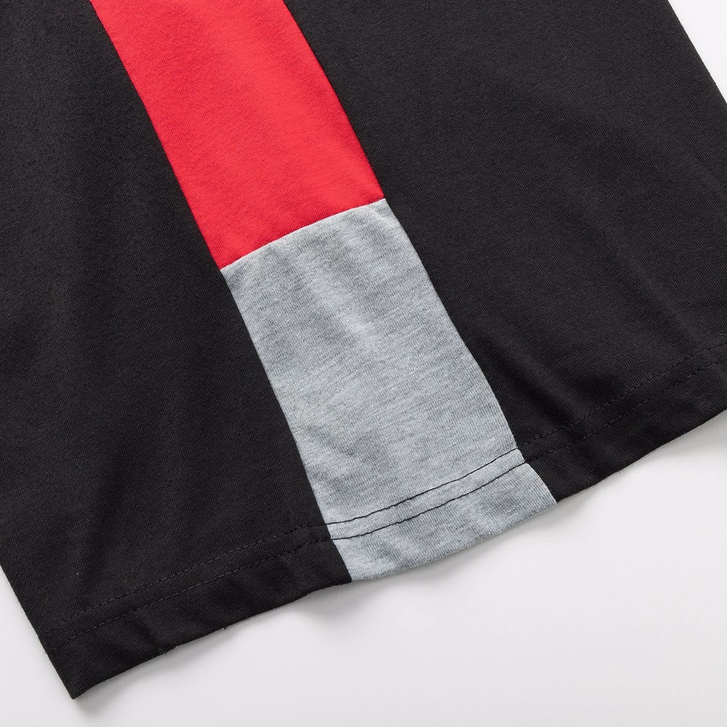 Men's Stripe Casual Sports Shorts Sweat Drawstring Pockets Running Gym Pants - Black 4 Men's Stripe Casual Sports Shorts Sweat Drawstring Pockets Running Gym Pants - Black - Image 4