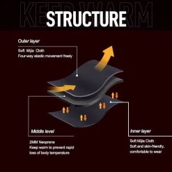 2MM Wetsuit Split Top Long-sleeved Snorkeling Suit Cold And Warm Wetsuit For Men-D240002-Black -Fashion Menswear Shop 01b046f0b4c49f6b73e3c19fa2e8be4a