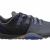 Merrell Mens Trail Glove 6 Comfort Minimalist Trainers Running Shoes - Grey