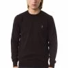 Uominitaliani Brown Merino Wool Sweater