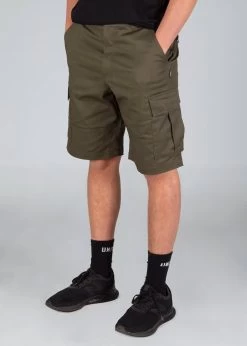 Mens Unit Broadcast Cargo Walkshort - KHAKI -Fashion Menswear Shop 0648440e033ff6d78e3e02abde3c29ac