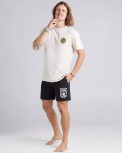 Mens The Mad Hueys Im Still Fishing Trackshort - BLACK -Fashion Menswear Shop 070e5f708a8dc45a79e913e262f205f0