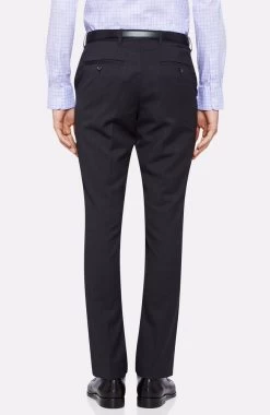 Oxford Men's Hopkins Wool Suit Trousers - Charcoal -Fashion Menswear Shop 071c587cbe814affdd412c1b83c13fd3