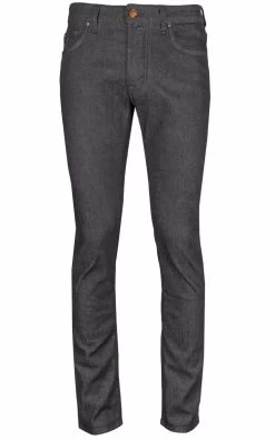 Jacob Cohen Gray Cotton Jeans & Pant