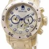 Invicta Pro-Diver Chronograph Gold Dial 0074 Men's Watch