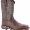 Ariat Men's Boots Workhog - Color: Brown/Crocodile