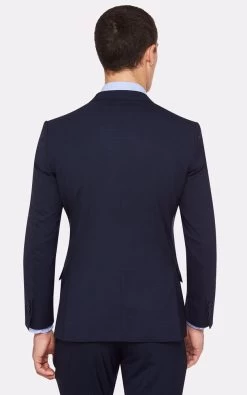 Oxford Men's New Hopkins Wool Suit Jacket - Ink -Fashion Menswear Shop 0d35a1168f41cb4af40fb9b78c20881a