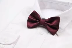 Mens Plum Plain Coloured Checkered Bow Tie -Fashion Menswear Shop 0d490ff123045579dd240f8a117368f2