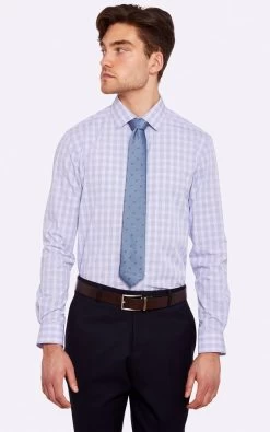 Oxford Men's Beckton Checked Shirt - Pink