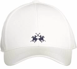 La Martina White Cotton Hats & Cap