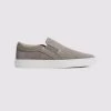 Reiss Men's Weston Suede Slip On Trainers - Grey