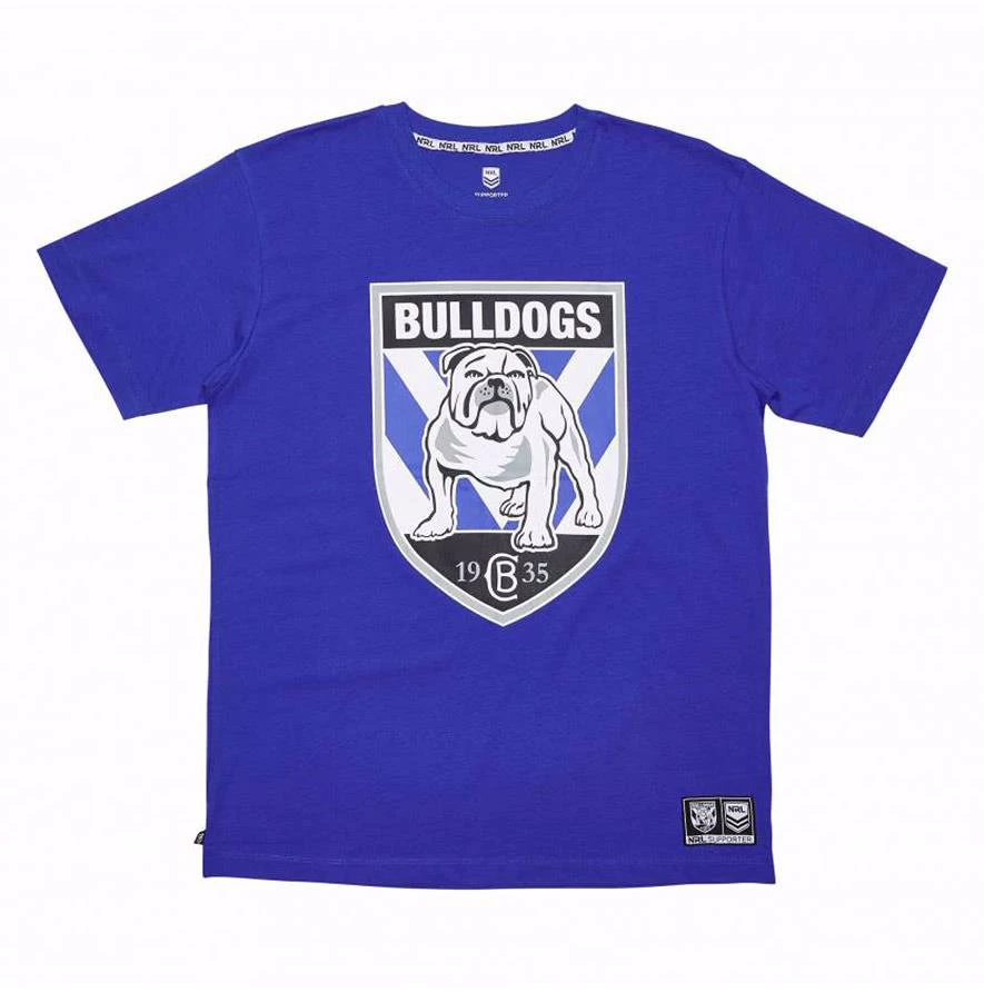 Outerstuff Canterbury Bulldogs Team Logo Tee Mens 1 Outerstuff Canterbury Bulldogs Team Logo Tee Mens