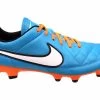 Nike Mens Tiempo Genio II Leather FG Football/Soccer Boots - Blue