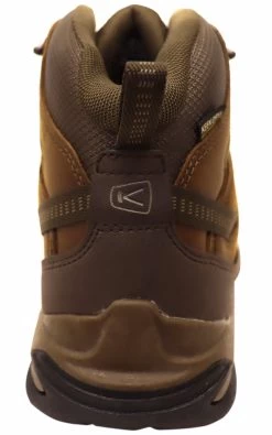 Keen Circadia Mid Waterproof Mens Leather Wide Fit Hiking Boots - Brown -Fashion Menswear Shop 10cda9dbca6111ea36320c47fc569ab7