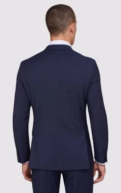 Oxford Men's Auden Wool Suit Jacket - Blue -Fashion Menswear Shop 1203ead2d5a00c8db2522fc4ee69b031