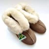 Merino Craft Ladies Slippers - Chestnut