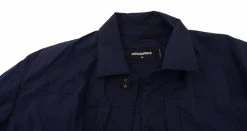 DSQUARED2 Dsquared² Dark Blue Cotton Collared Long Sleeves Casual Shirt -Fashion Menswear Shop 122915b31fa4e082c3526dd53dc90885