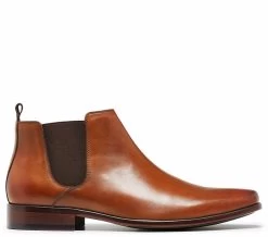 Julius Marlow Men's Kick Chelsea Work Leather Boots Shoes - Cognac 15 Julius Marlow Men's Kick Chelsea Work Leather Boots Shoes - Cognac -Fashion Menswear Shop 1277d68cf4f1b8b4686aa0236a03fcf5