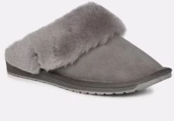 EMU Australia EMU Platinum Eden Charcoal Sheepskin Slippers - Grey 6 EMU Australia EMU Platinum Eden Charcoal Sheepskin Slippers - Grey -Fashion Menswear Shop 12a245d98ca3fa7522406bbbf6a6d70e