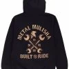 Mens Metal Mulisha Service Zip Hoody - BLACK