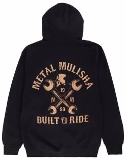 Mens Metal Mulisha Service Zip Hoody - BLACK