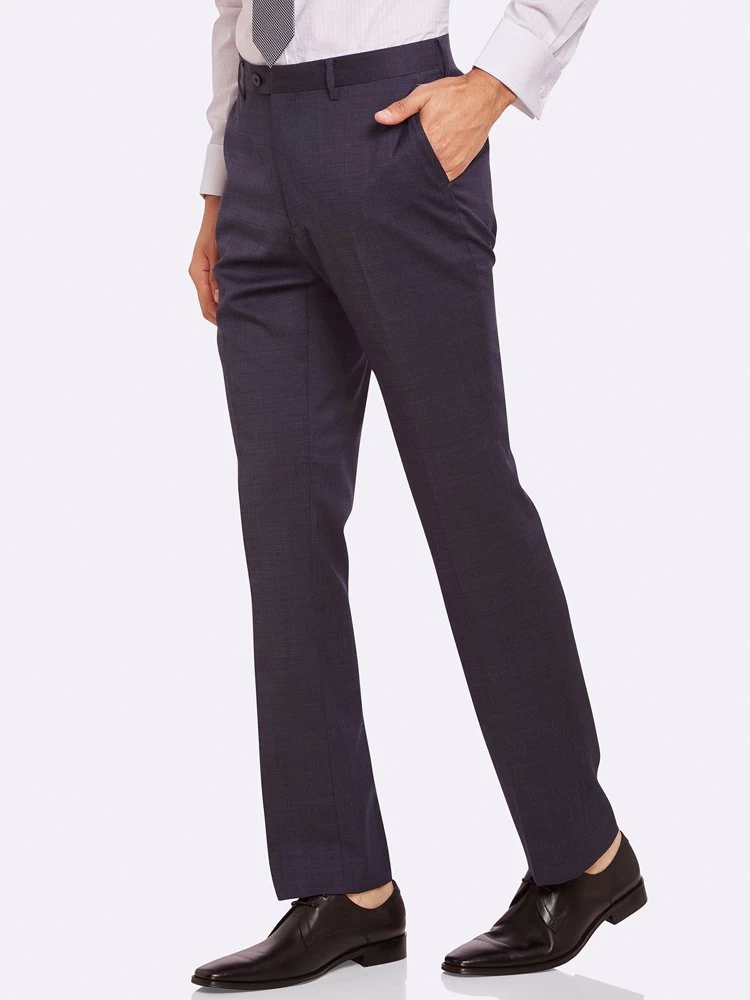 Oxford Men's New Hopkins Wool Strch Trser Gunmt - Gunmetal 3 Oxford Men's New Hopkins Wool Strch Trser Gunmt - Gunmetal - Image 3