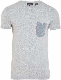 Oxford Men's Mason Chest Pocket T-Shirt Melange - Melange Grey -Fashion Menswear Shop 1322714aab9823db4c2441c1727d3fee