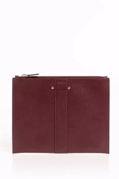 Trussardi Men Leather Wallet - Brown