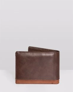 Mens Unit Hatch Wallet - CHOCOLATE -Fashion Menswear Shop 13879d317e1860567fb7aff67cbf4958