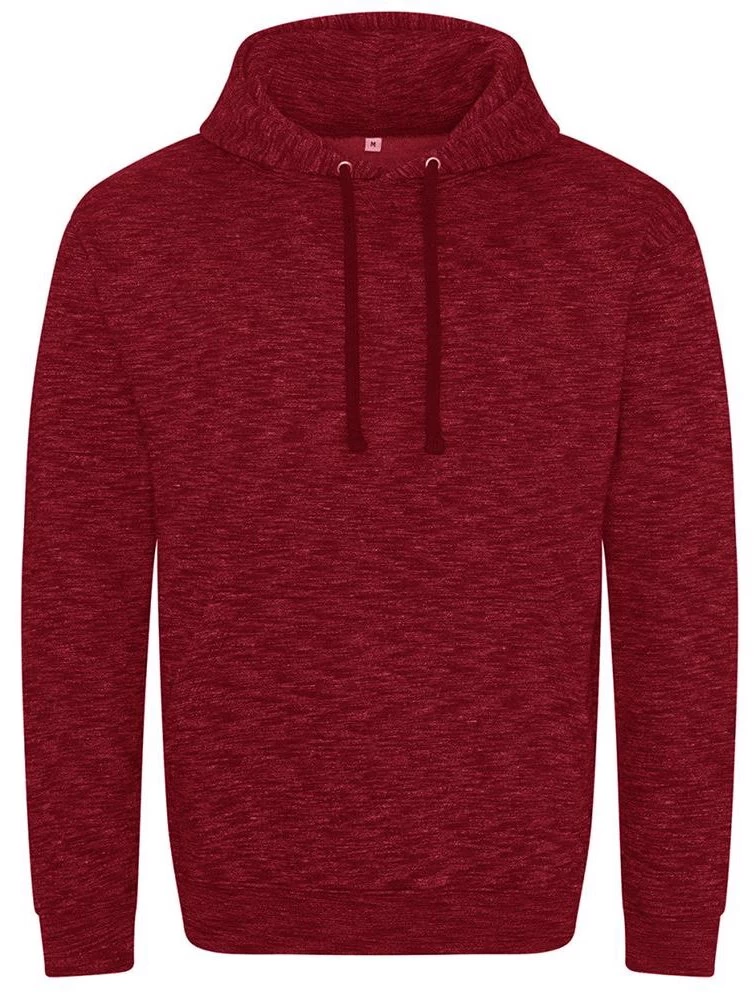 Awdis Mens Cosmic Blend Hoodie (Red/Black) - PC2891 1 Awdis Mens Cosmic Blend Hoodie (Red/Black) - PC2891