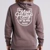 Mens The Mad Hueys Off The Hook Pullover - IRON PIGMENT