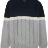 Tasso Elba Mens Orli Cable Knit Sweater, Green