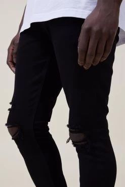 Cotton On Super Skinny Jean Black -Fashion Menswear Shop 1625a4ee7c21b03530fbf5ff2e2b7405