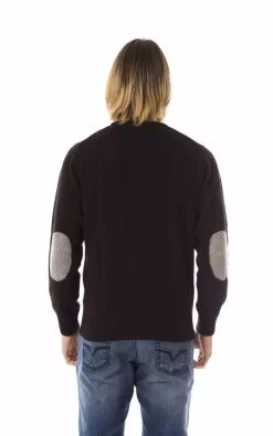 Uominitaliani Brown Wool Sweater -Fashion Menswear Shop 165a82d820bd36d5a6a375ad99dc51cf