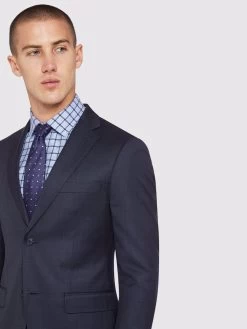 Oxford Men's Byron Wool Suit Jacket - Gunmetal -Fashion Menswear Shop 16908dc5897fc458398411f5a5fc9a8b