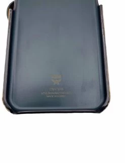 MCM Cognac White Coated Canvas IPhone 11 Pro Case Lanyard -Fashion Menswear Shop 16b185565eaccddbde12f1a299984682