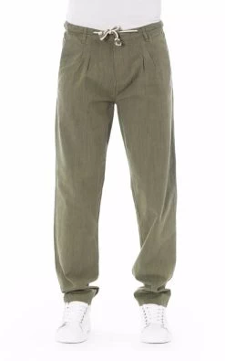 Baldinini Trend Army Cotton Jeans & Pant