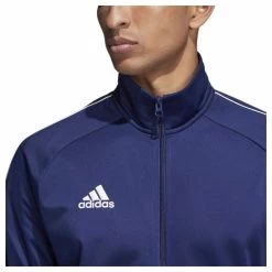 5 X Mens Adidas Core 18 Pes Zip Up Jacket Athletic Training Dark Blue/White -Fashion Menswear Shop 19d48a1b37faf6b809b08642ec2a5974