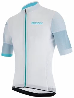 Santini Mito Spillo Jersey - Silver -Fashion Menswear Shop 19f26969b0115dc70094e6b06f415dd9