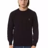 Uominitaliani Brown Wool Sweater