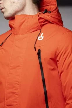 Tond Red Polyester Jacket -Fashion Menswear Shop 1abcb5875064a9755524793f34d1f34c