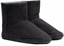 Archline Men's Orthotic Ugg Boots Slippers Snug Arch Support Warm - Black Marle -Fashion Menswear Shop 1b6cefa0e76318ea964718e2e2b0716e