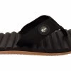 BR Sport Lucas Mens Brazilian Comfortable Thongs Sandals - Black