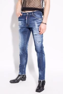 DSQUARED2 Dsquared² Blue Cotton Jeans & Pant -Fashion Menswear Shop 1c1428b4628185e72a2c736e0d3e8dcd