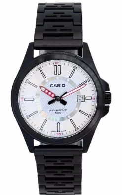 Casio Analog White Dial Quartz MTP-E700B-7E MTPE700B-7E Men's Watch
