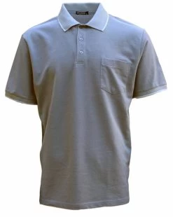 Mens Business Work Shirts Short Sleeve Formal Dress Corporate Office Wedding Top - Light Grey