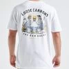 Mens The Mad Hueys Loose Cannons Tee - WHITE