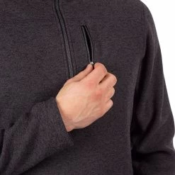 Trespass Mens Felbrigg Fleece Top (Dark Grey Marl) - TP5599 9 Trespass Mens Felbrigg Fleece Top (Dark Grey Marl) - TP5599 -Fashion Menswear Shop 20504b3a55ce97c5c716dd07f6d6af04