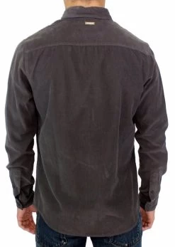 GF Ferre Green Button Front Cotton Casual Shirt -Fashion Menswear Shop 20b43c26380bd77a78422a6016298b3d